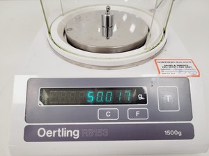 Thumbnail image of Oertling Laboratory Precision Balance Scales    Model RB153 Lab