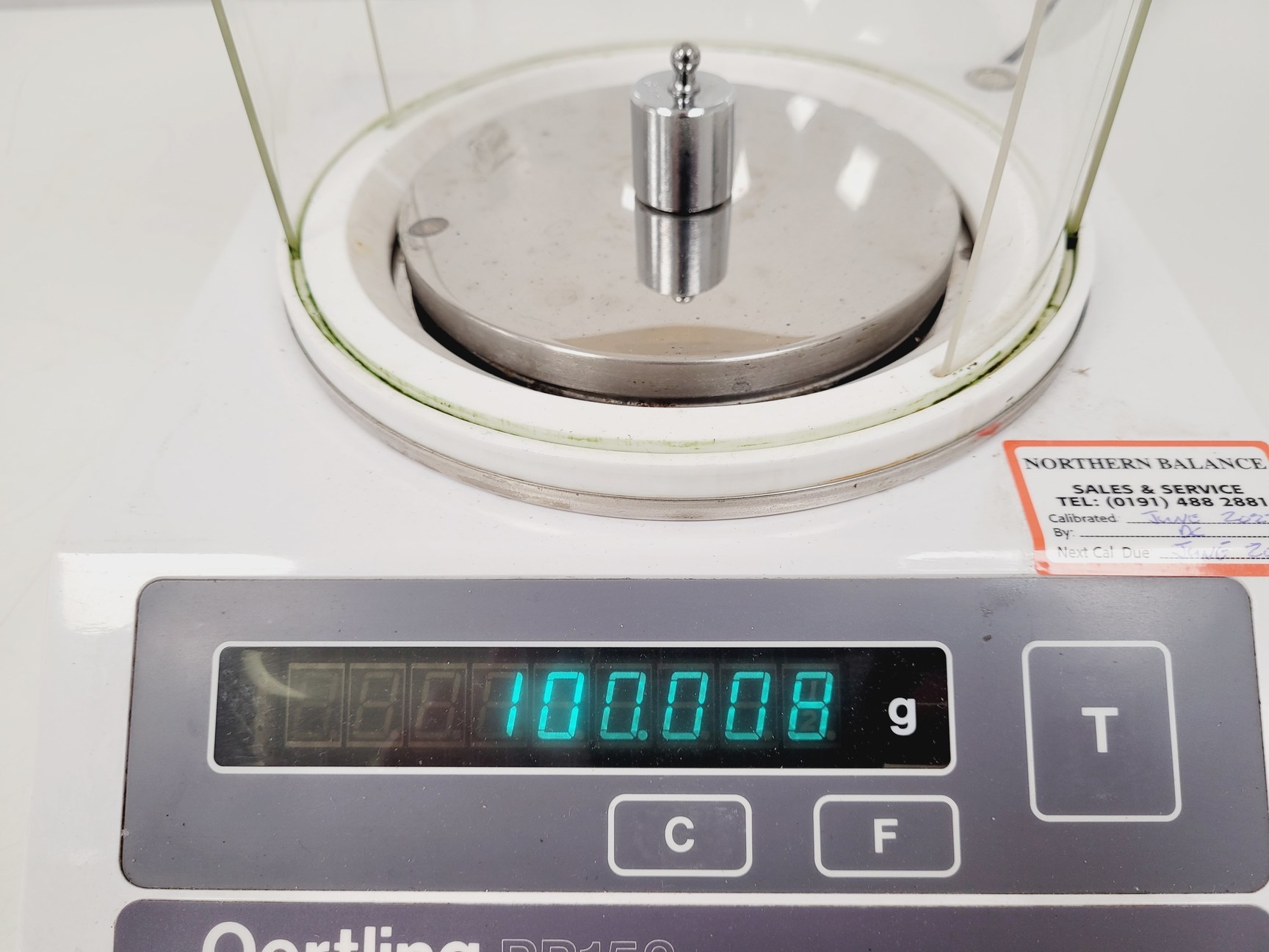 Image of Oertling Laboratory Precision Balance Scales    Model RB153 Lab