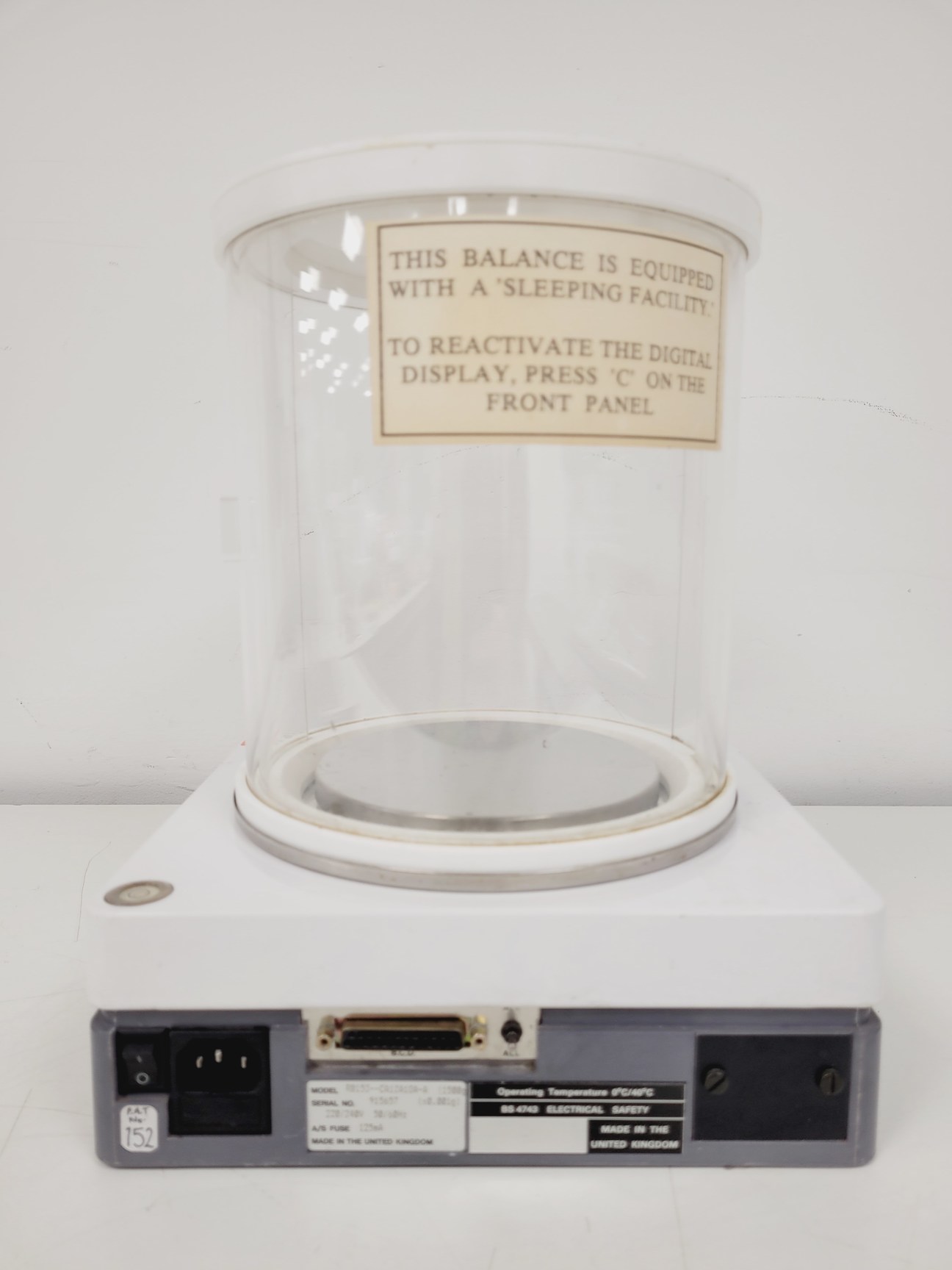 Image of Oertling Laboratory Precision Scales Balance Model RB153 Lab