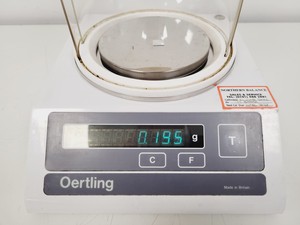 Thumbnail image of Oertling Laboratory Precision Scales Balance Model RB153 Lab