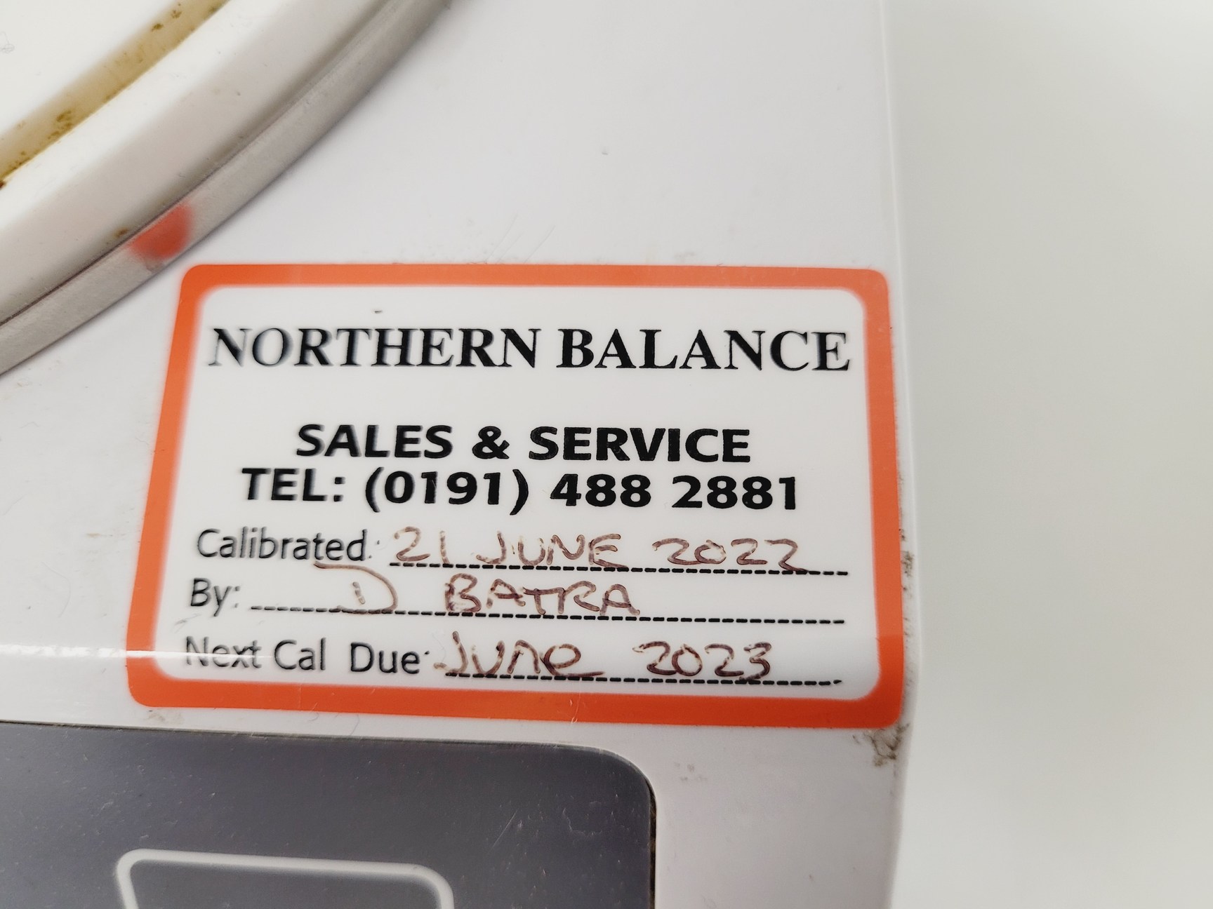 Image of Oertling Laboratory Precision Scales Balance Model RB153 Lab