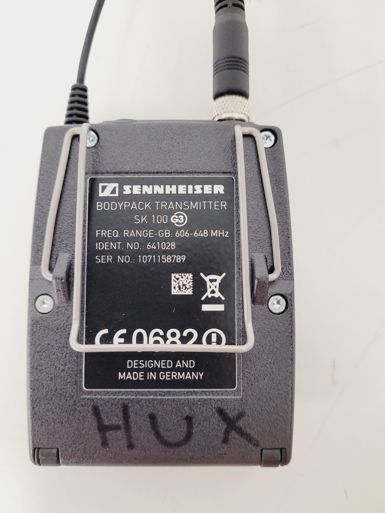 Image of Sennheiser SK100 G3 Wireless Microphone Transmitter & EM100 Diversity Receiver