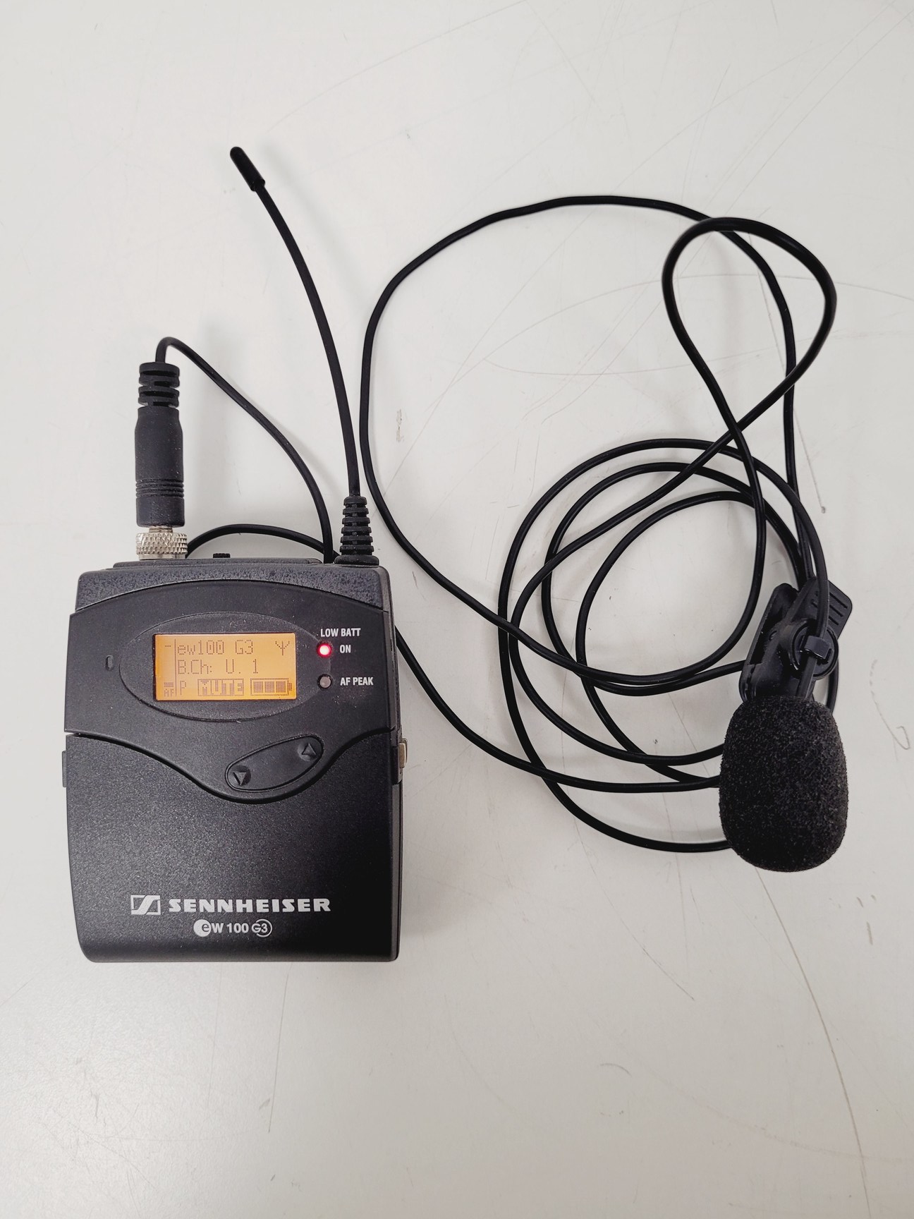 Image of Sennheiser SK100 G3 Wireless Microphone Transmitter & EM100 Diversity Receiver