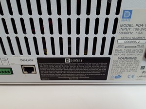 Thumbnail image of Dionex HPLC System - UCI-100, PDA-100, RF 2000, TCC-100, P680A LPG-4  Lab
