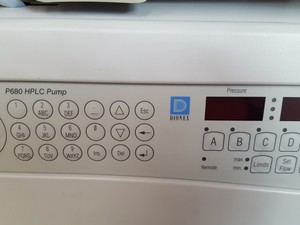 Thumbnail image of Dionex HPLC System - UCI-100, PDA-100, RF 2000, TCC-100, P680A LPG-4  Lab
