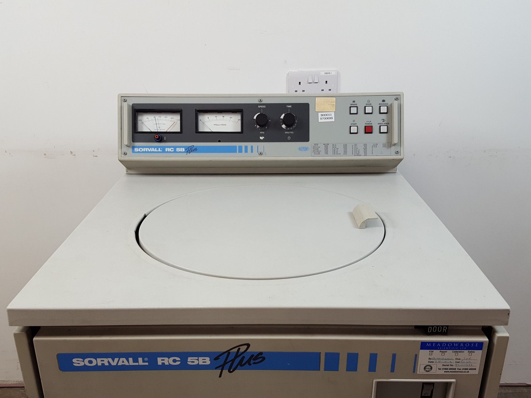 Image of Sorvall Refrigerated Laboratory Centrifuge RC-5B Plus with SS-34 Rotor Lab