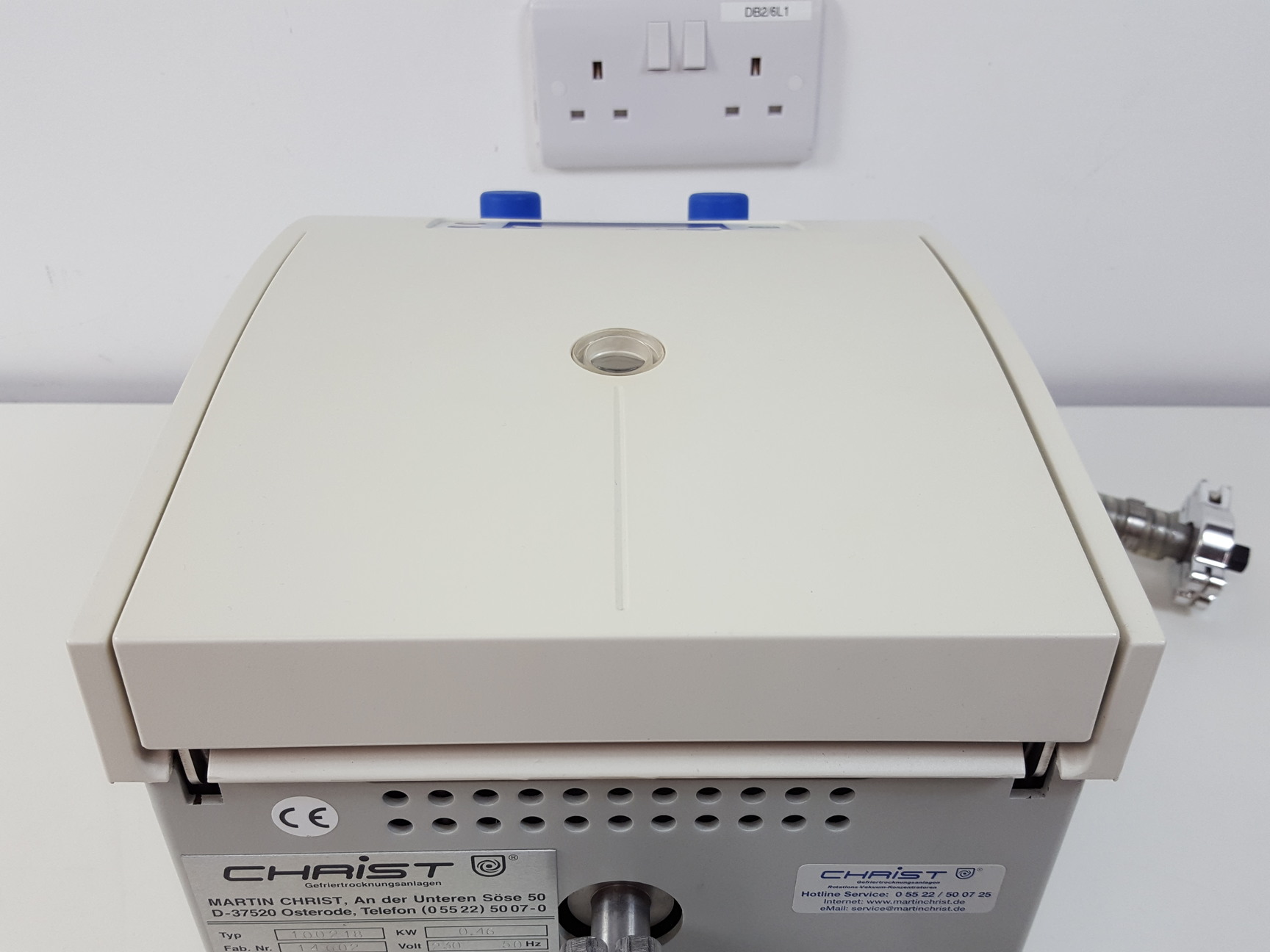 Image of Christ RVC 2-18 Mini Benchtop Laboratory Concentrator Type: 100218 & 2C Pump Lab
