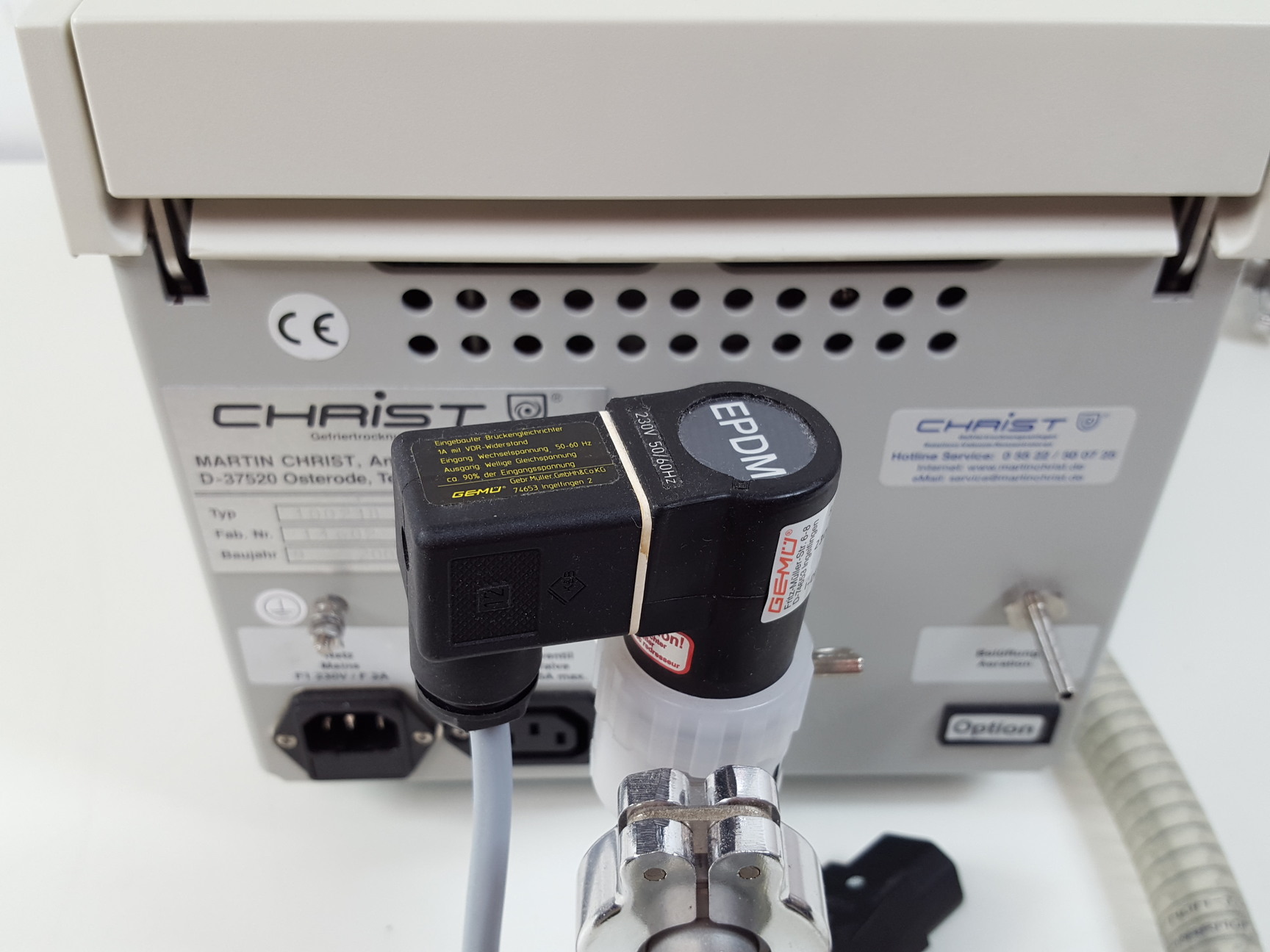 Image of Christ RVC 2-18 Mini Benchtop Laboratory Concentrator Type: 100218 & 2C Pump Lab
