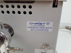 Thumbnail image of Christ RVC 2-18 Mini Benchtop Laboratory Concentrator Type: 100218 & 2C Pump Lab