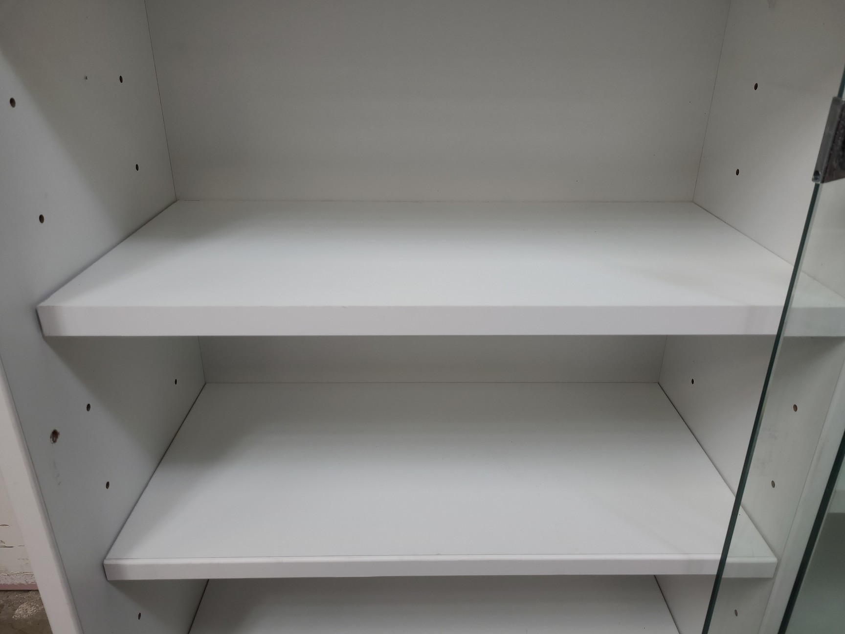 Image of 4x  Square Laboratory Cabinets with Glass Sliding Doors Lab