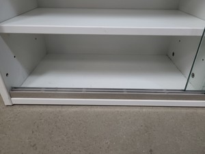 Thumbnail image of 4x  Square Laboratory Cabinets with Glass Sliding Doors Lab