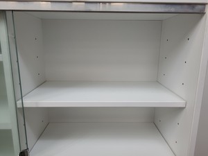 Thumbnail image of 4x  Square Laboratory Cabinets with Glass Sliding Doors Lab