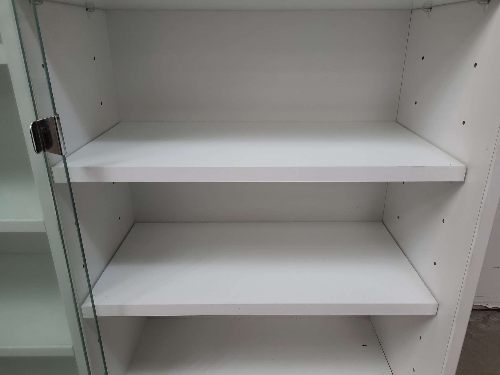 Image of 4x  Square Laboratory Cabinets with Glass Sliding Doors Lab