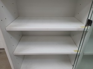 Thumbnail image of 4x  Square Laboratory Cabinets with Glass Sliding Doors Lab