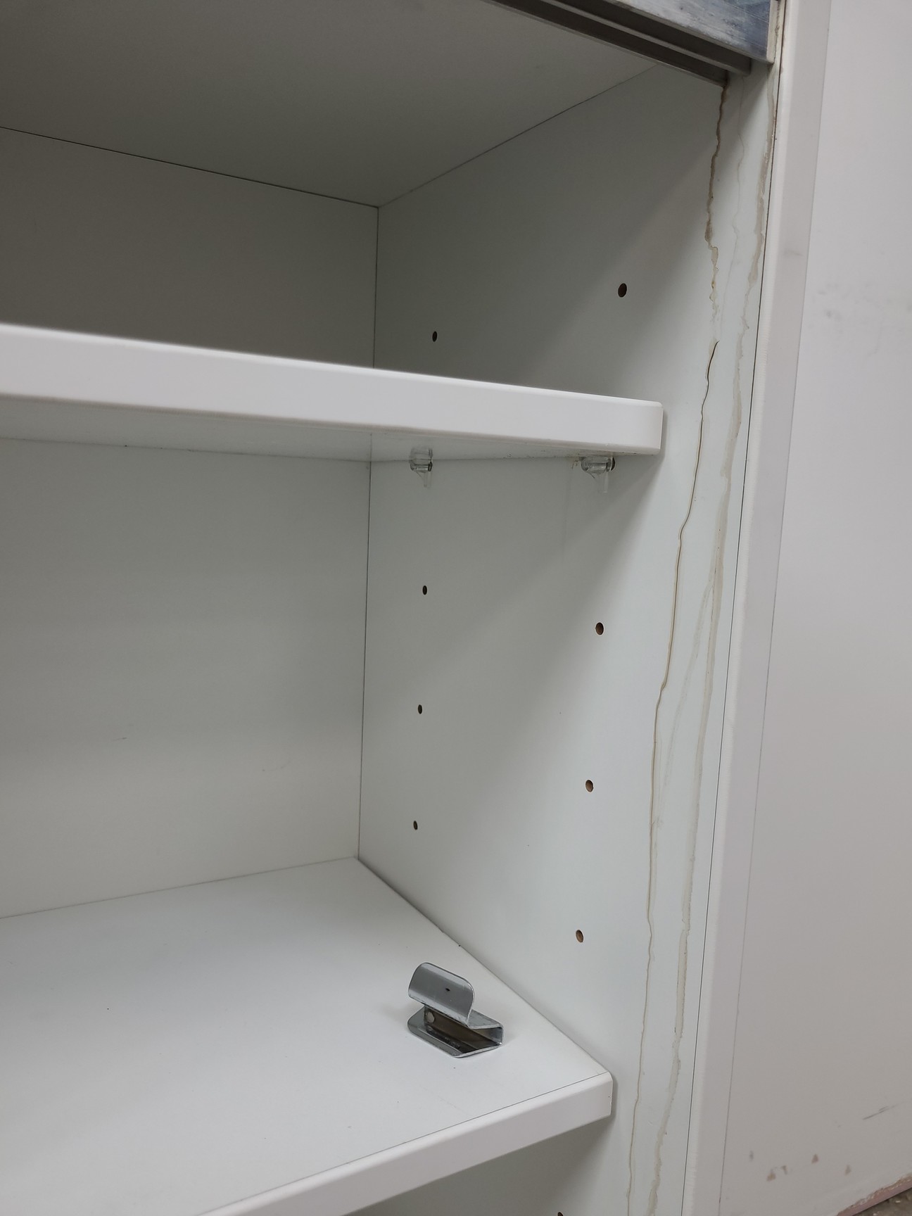 Image of 4x  Square Laboratory Cabinets with Glass Sliding Doors Lab