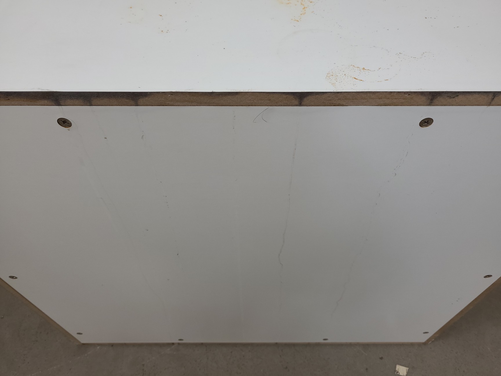 Image of 4x  Square Laboratory Cabinets with Glass Sliding Doors Lab