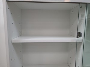 Thumbnail image of 4x  Square Laboratory Cabinets with Glass Sliding Doors Lab