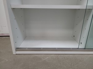 Thumbnail image of 4x  Square Laboratory Cabinets with Glass Sliding Doors Lab