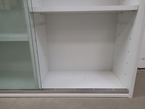 Thumbnail image of 4x  Square Laboratory Cabinets with Glass Sliding Doors Lab