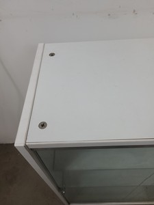 Thumbnail image of 4x  Square Laboratory Cabinets with Glass Sliding Doors Lab