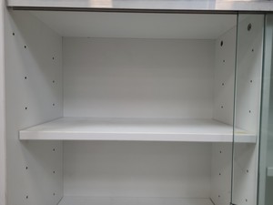 Thumbnail image of 4x  Square Laboratory Cabinets with Glass Sliding Doors Lab