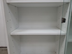 Thumbnail image of 4x  Square Laboratory Cabinets with Glass Sliding Doors Lab