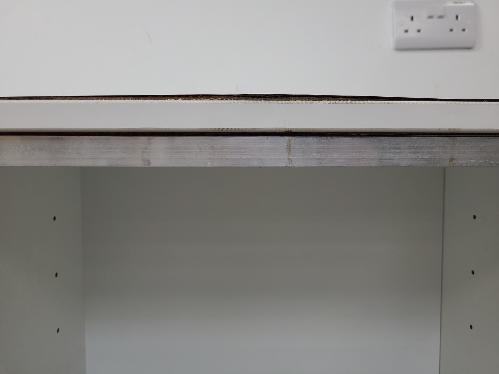 Image of 4x  Square Laboratory Cabinets with Glass Sliding Doors Lab