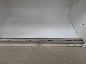 Thumbnail image of 4x  Square Laboratory Cabinets with Glass Sliding Doors Lab