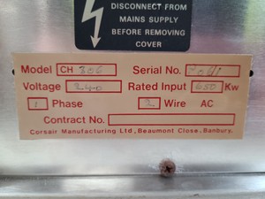 Thumbnail image of Corsair Manufacturing Model: CH 306 Laboratory Drying Cabinet Lab