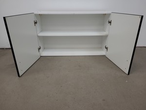 Thumbnail image of 8 x Wall Mounted Double Door Laboratory Cupboards  L 100cm x W 34cm x H 60cm Lab