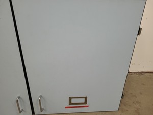 Thumbnail image of 8 x Wall Mounted Double Door Laboratory Cupboards  L 100cm x W 34cm x H 60cm Lab