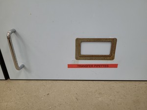 Thumbnail image of 8 x Wall Mounted Double Door Laboratory Cupboards  L 100cm x W 34cm x H 60cm Lab