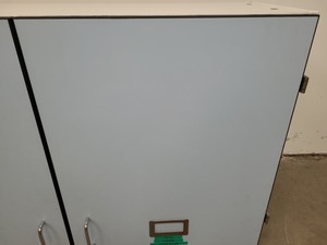 Thumbnail image of 8 x Wall Mounted Double Door Laboratory Cupboards  L 100cm x W 34cm x H 60cm Lab