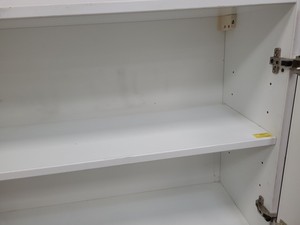Thumbnail image of 8 x Wall Mounted Double Door Laboratory Cupboards  L 100cm x W 34cm x H 60cm Lab