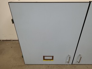 Thumbnail image of 8 x Wall Mounted Double Door Laboratory Cupboards  L 100cm x W 34cm x H 60cm Lab