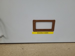 Thumbnail image of 8 x Wall Mounted Double Door Laboratory Cupboards  L 100cm x W 34cm x H 60cm Lab