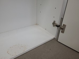 Thumbnail image of 8 x Wall Mounted Double Door Laboratory Cupboards  L 100cm x W 34cm x H 60cm Lab