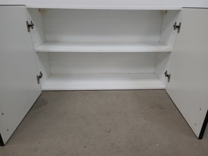 Thumbnail image of 8 x Wall Mounted Double Door Laboratory Cupboards  L 100cm x W 34cm x H 60cm Lab