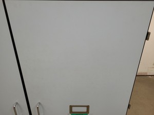 Thumbnail image of 8 x Wall Mounted Double Door Laboratory Cupboards  L 100cm x W 34cm x H 60cm Lab