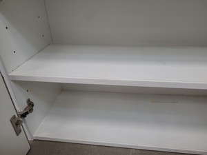 Thumbnail image of 8 x Wall Mounted Double Door Laboratory Cupboards  L 100cm x W 34cm x H 60cm Lab