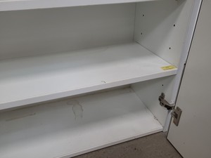 Thumbnail image of 8 x Wall Mounted Double Door Laboratory Cupboards  L 100cm x W 34cm x H 60cm Lab