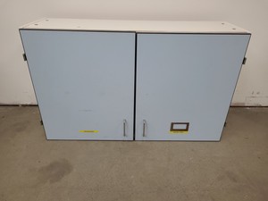 Thumbnail image of 8 x Wall Mounted Double Door Laboratory Cupboards  L 100cm x W 34cm x H 60cm Lab