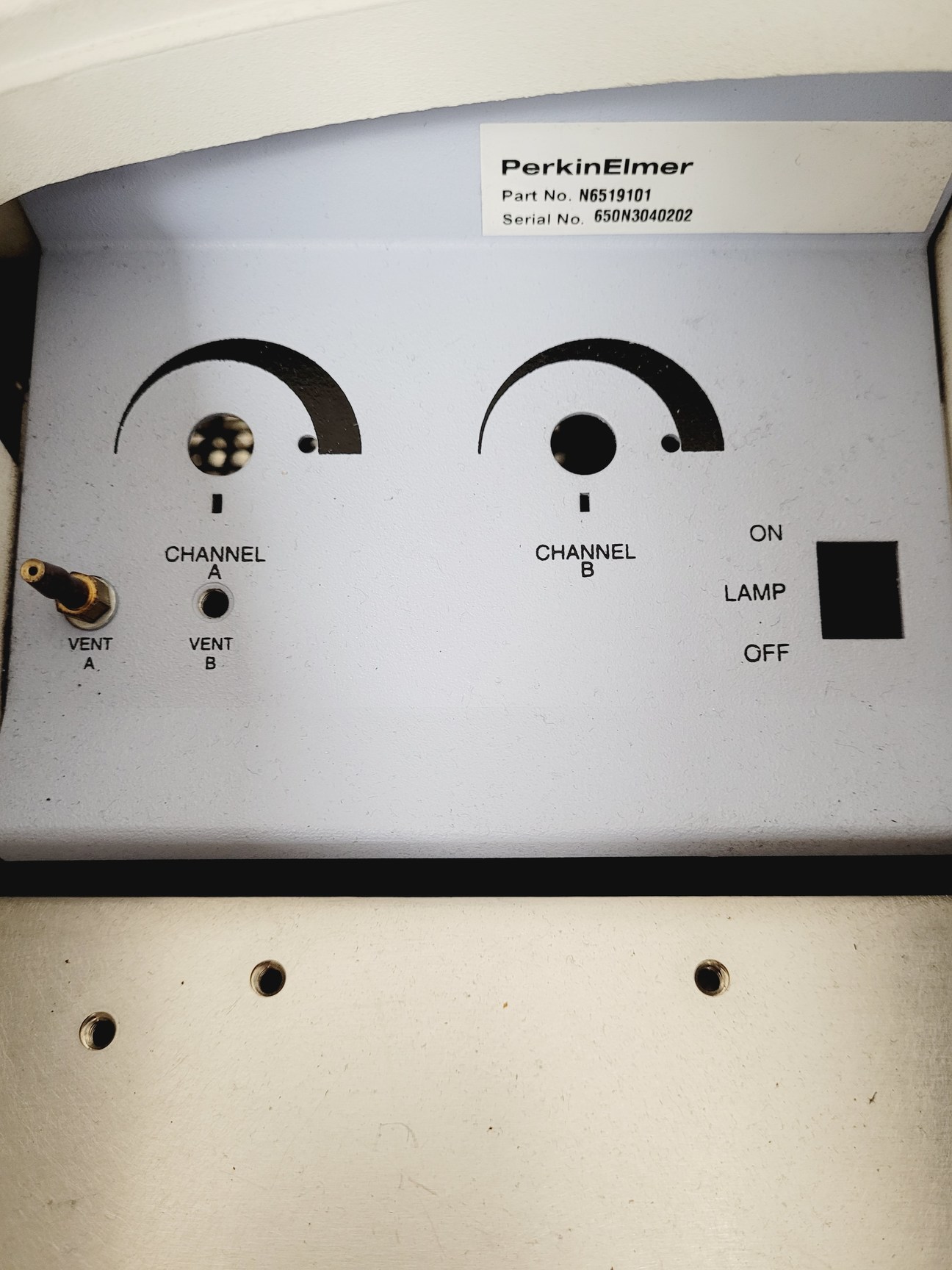 Image of Perkin Elmer Clarus 500 MS-GC Mass Spectrometer Gas Chromatograph System Faulty