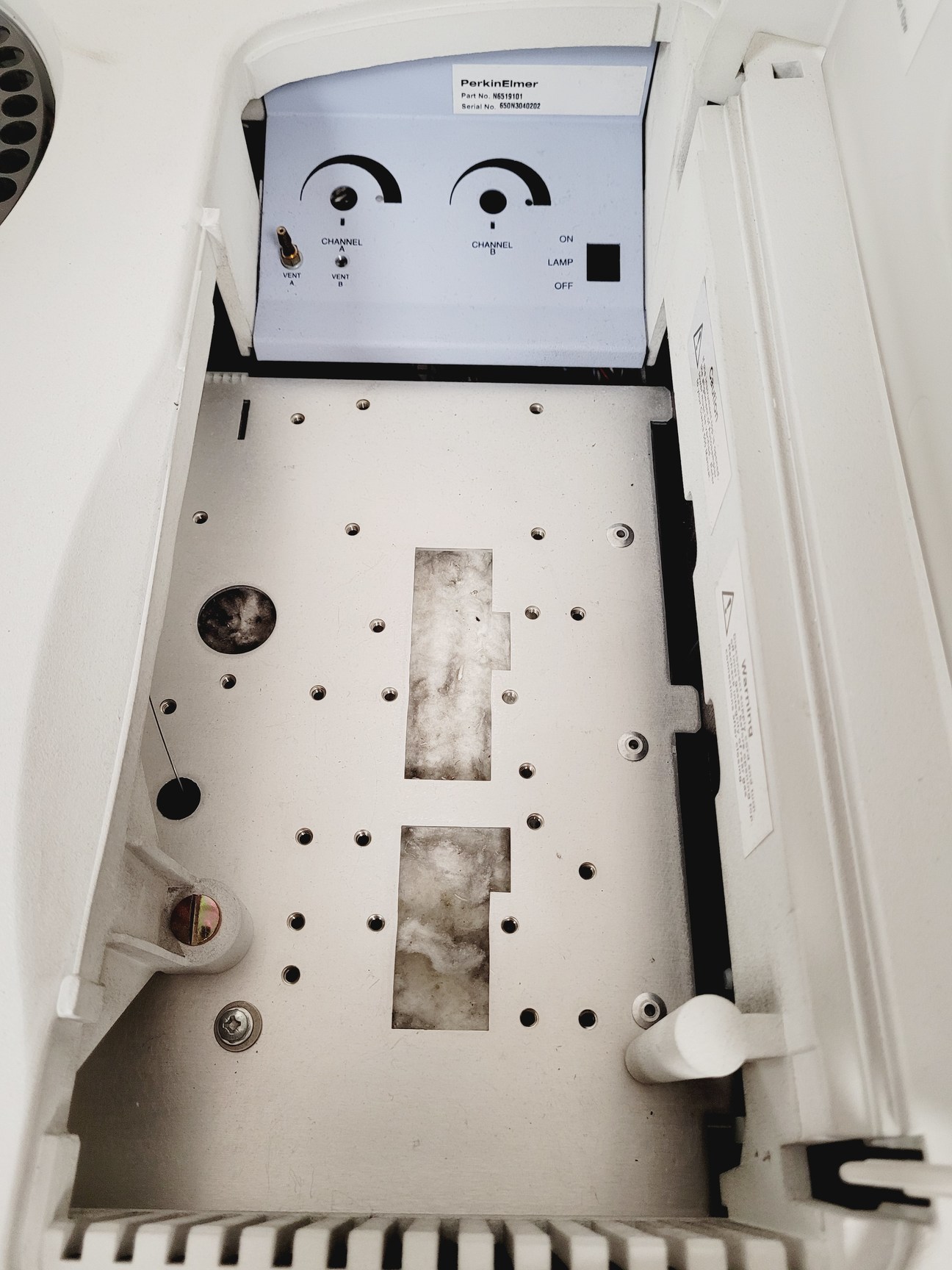 Image of Perkin Elmer Clarus 500 MS-GC Mass Spectrometer Gas Chromatograph System Faulty