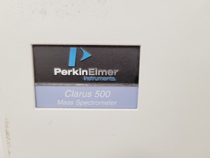 Thumbnail image of Perkin Elmer Clarus 500 MS-GC Mass Spectrometer Gas Chromatograph System Faulty