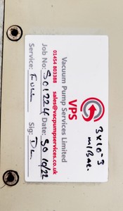 Thumbnail image of Edwards RV8 Rotary Vane Vacuum Pump & FL20K Foreline Trap Lab