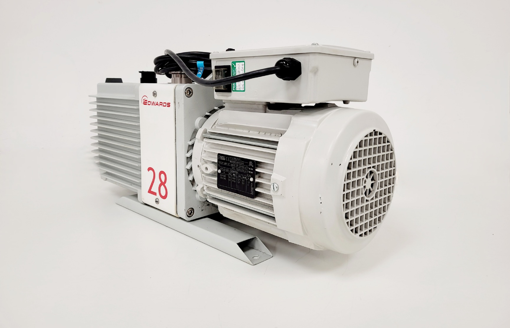 Image of Edwards 28 E2M28 Rotary Vane Vacuum Pump Lab