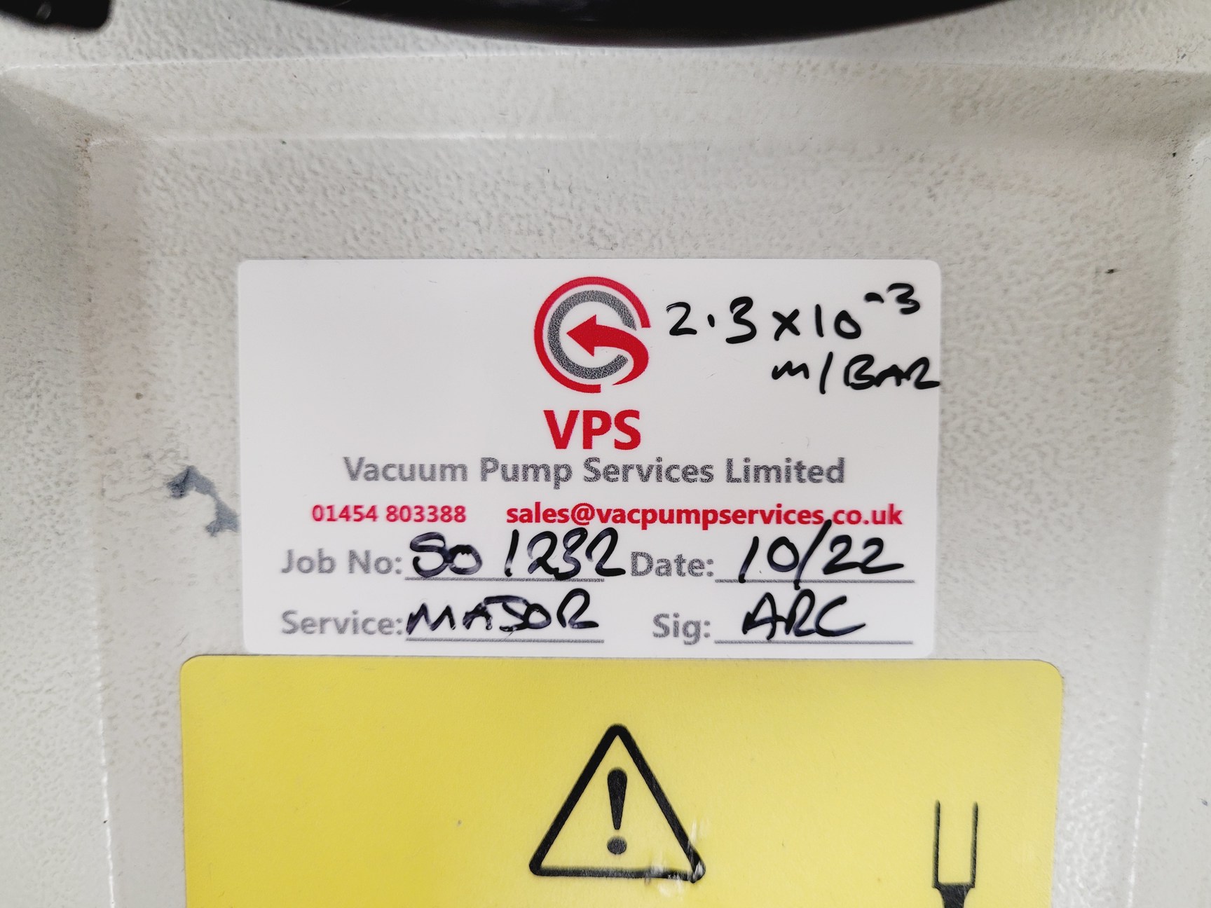Image of Edwards 28 E2M28 Rotary Vane Vacuum Pump Lab