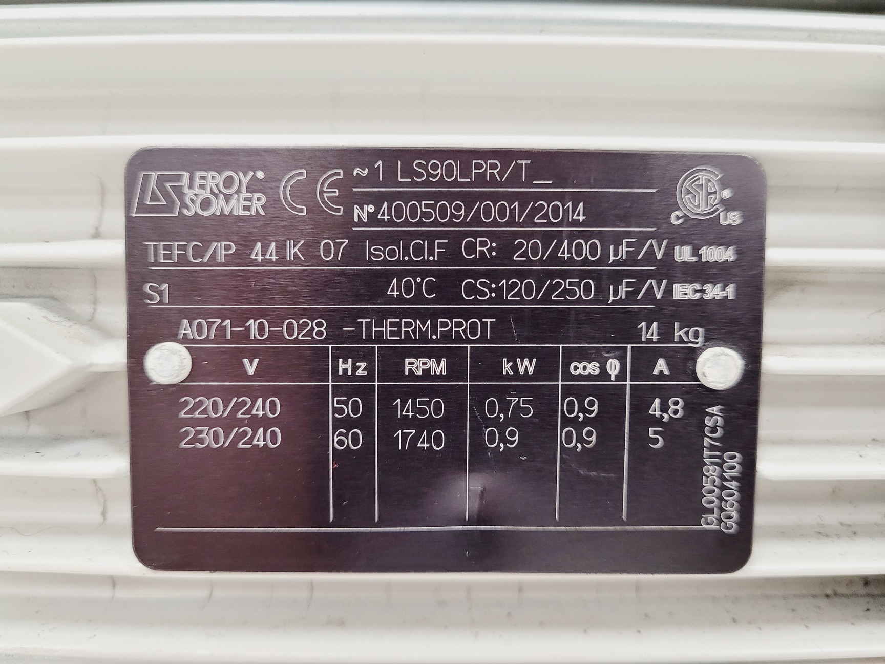 Image of Edwards 28 E2M28 Rotary Vane Vacuum Pump Lab