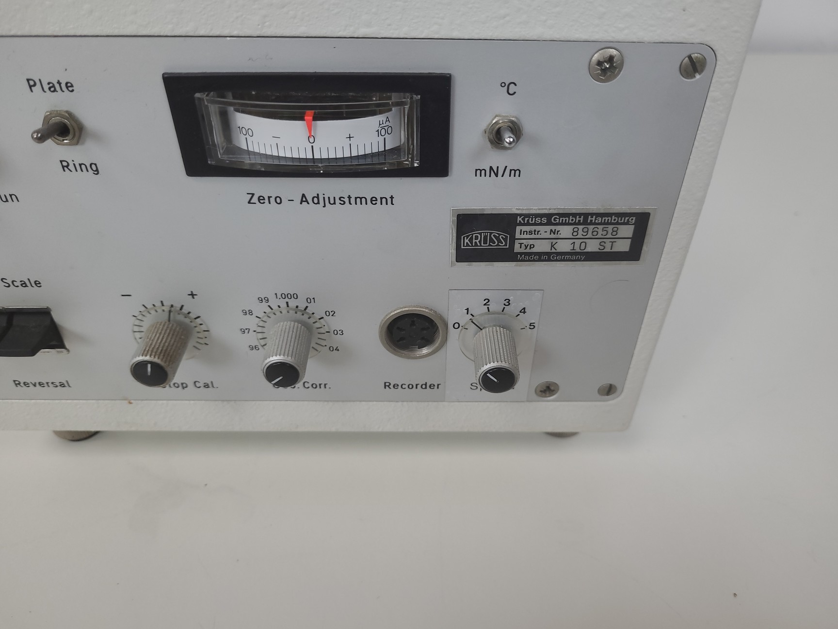 Image of Kruss Digital Tensiometer  Model: K 10 ST Lab